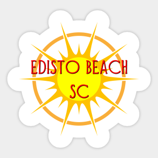 Edisto Beach, South Carolina Sticker